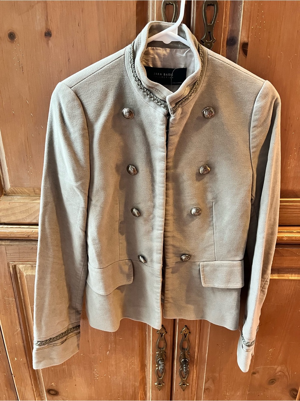 NEW WITH TAGS. KAKHI DOUBLE BREASTED MILITARY JACKET BLAZER. SIZE SMALL.